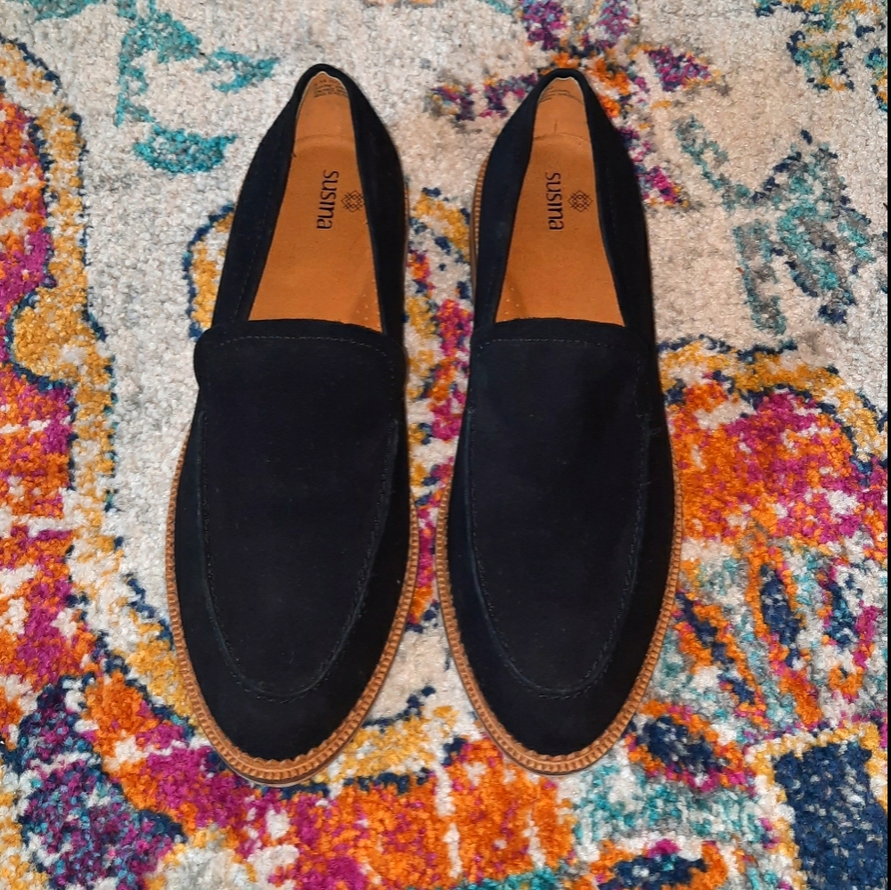 Susina black loafers
